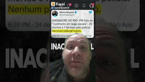 Viva a polícia !!!Jornalista Monica Bergamo não gostou da ação da polícia no Rio de Janeiro