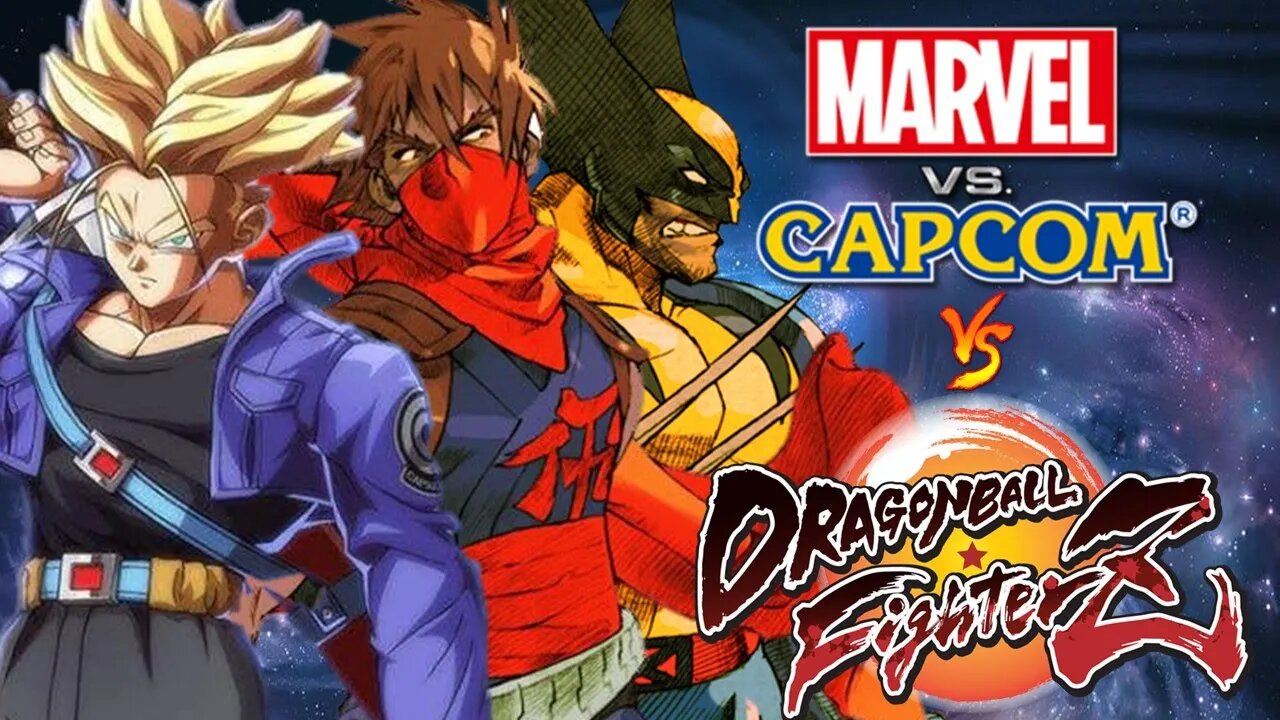 Que time irádo!!! Marvel vs Capcom vs Dragon Ball FighterZ: Mugen Gameplay