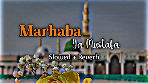 Marhaba Ya Mustafa || Slowed + Reverb Naat || Farhan Ali Qadri || Eid Milad Un Nabi Special Naat