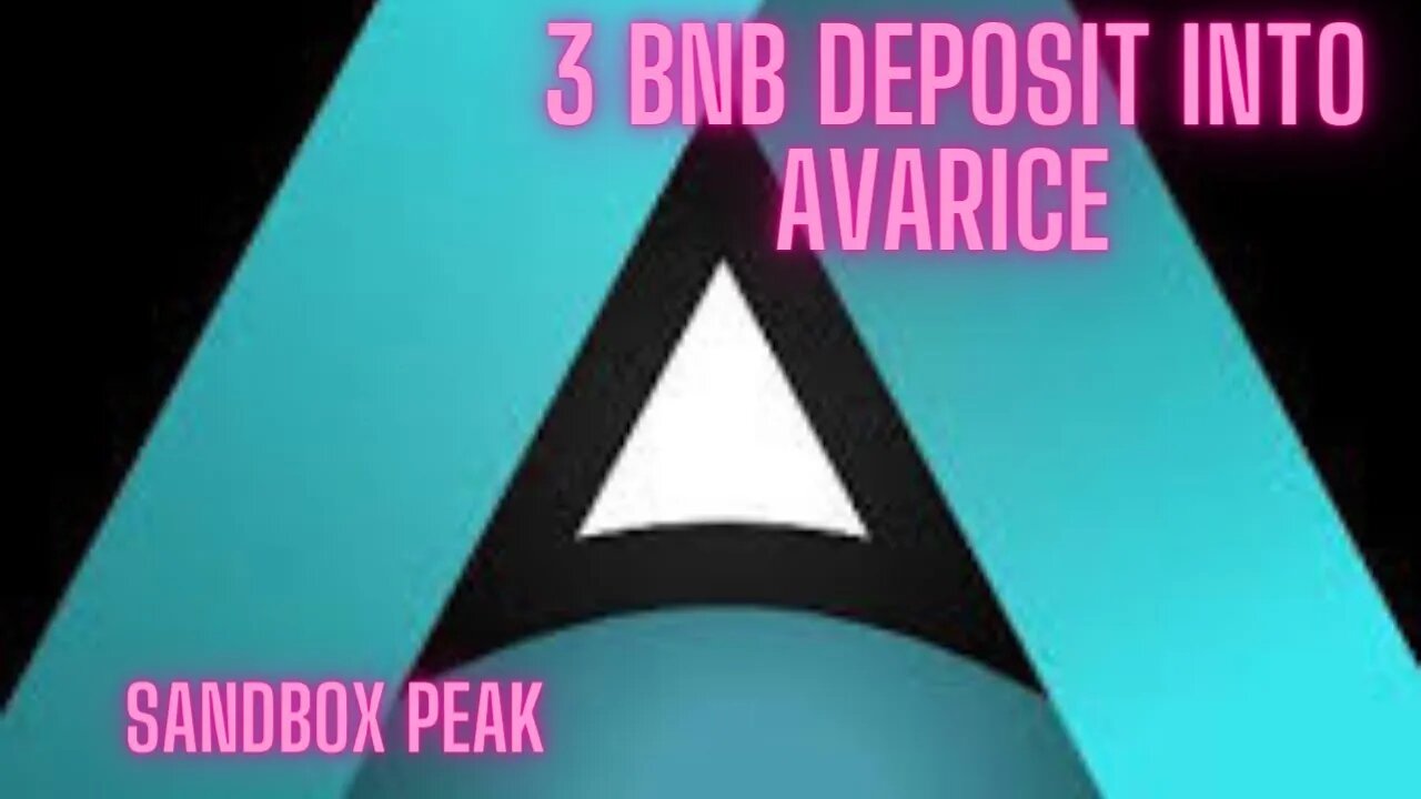 3 bnb Deposit in avarice (it’s bullish)