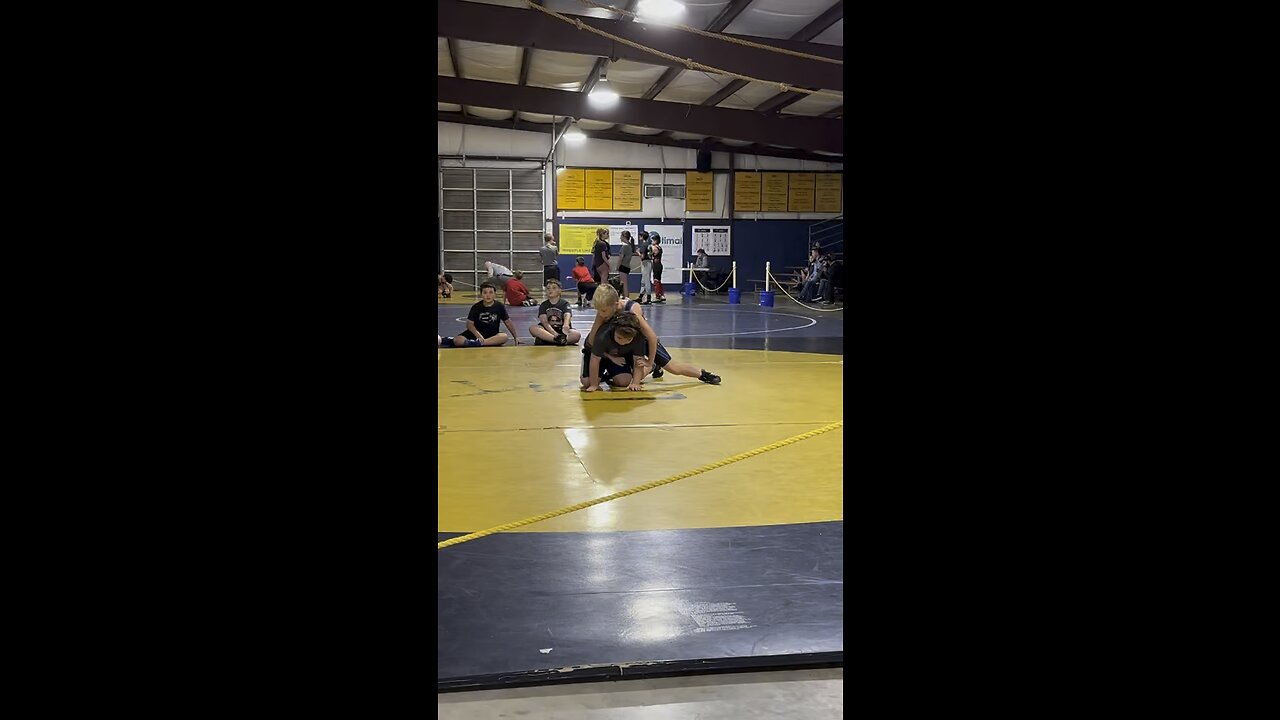 Tristans first wresting meet #3