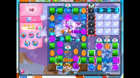 Candy Crush Level 3838 Talkthrough, 29 Moves 0 Boosters