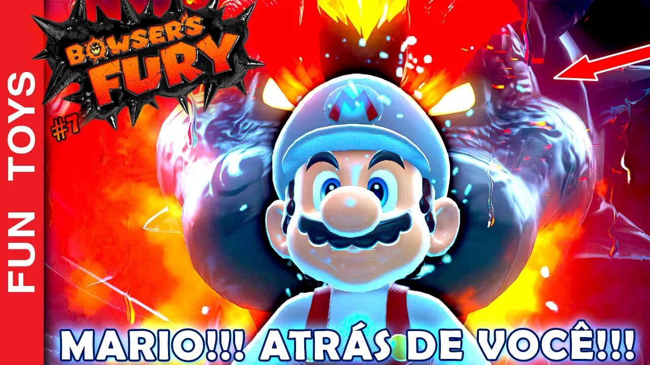 🔥 BOWSER's FURY - MARIO! CUIDADO! OLHA PARA TRÁS! Achamos um cano que não sabemos entrar! #7 PT-BR