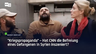 "Kriegspropaganda" – Hat CNN die Befreiung eines Gefangenen in Syrien inszeniert?