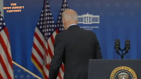 Nope. Still nothing. "When will you answer our questions, sir?"