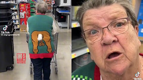 'Horny And Lit' Granny Goes On Curse Word Laden Christmas Rant At Walmart