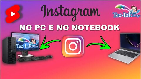 Como Publicar No Instagram Pelo Computador (PC) Ou Notebook Usar Instagram No Pc / Notebook #Shorts