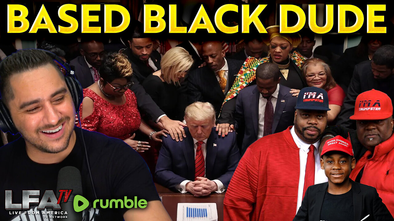 BASED BLACK GUY CALLS FOR TRUMP'S RETURN | BASED AMERICA 12.22.23 7pm