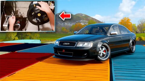 Trying to Drift a Quattro Beast - 2003 Audi RS6 | Forza Horizon 4 | Thrustmaster TS-PC - For Uncle F