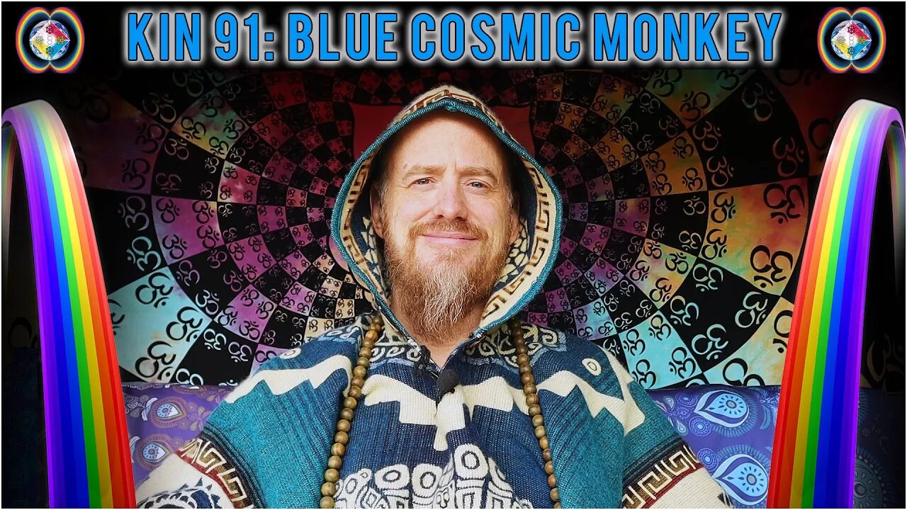 KIN 91: BLUE COSMIC MONKEY (13 CHUEN) 17 AUGUST 2022 | Mayan Tzolkin Calendar - Harmonic Convergence