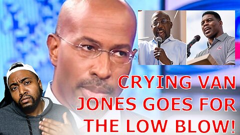 Herschel Walker Trashed By Crying Van Jones On CNN As He Loses Senate Race To Raphael Warnock