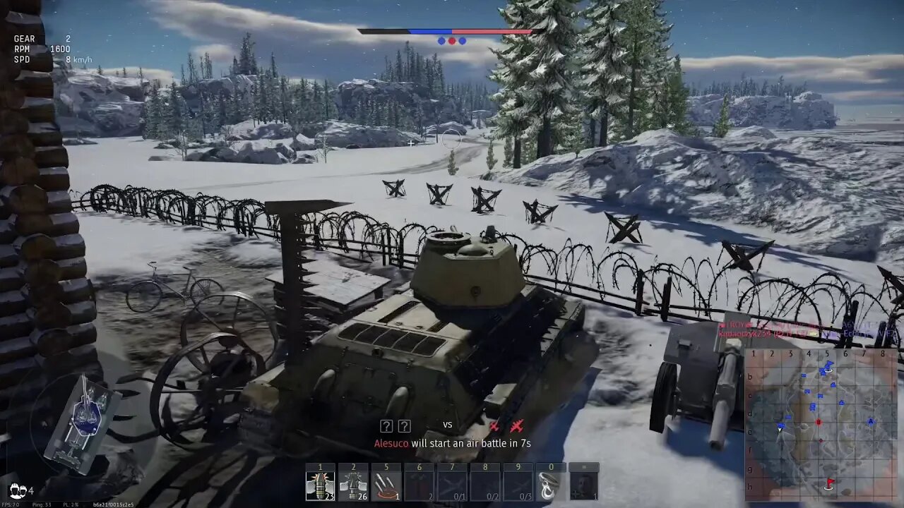 WarThunder Pz Kpfw T 34 747 GAMEPLAY.