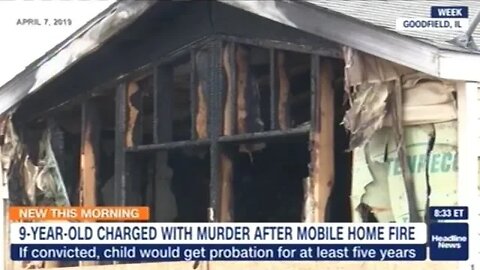 9 Year Old Boy Charged With 5 Counts Of First Degree Murder After Fire!