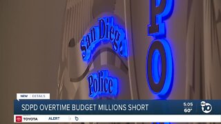 San Diego police overtime budget over $7M, city council looks for solutions