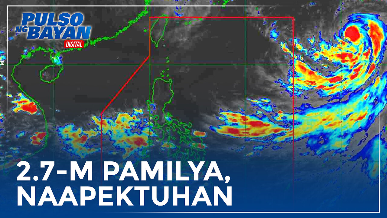 Mahigit 2.7-M pamilya, naapektuhan ng limang magkakasunod na bagyo ayon sa DSWD