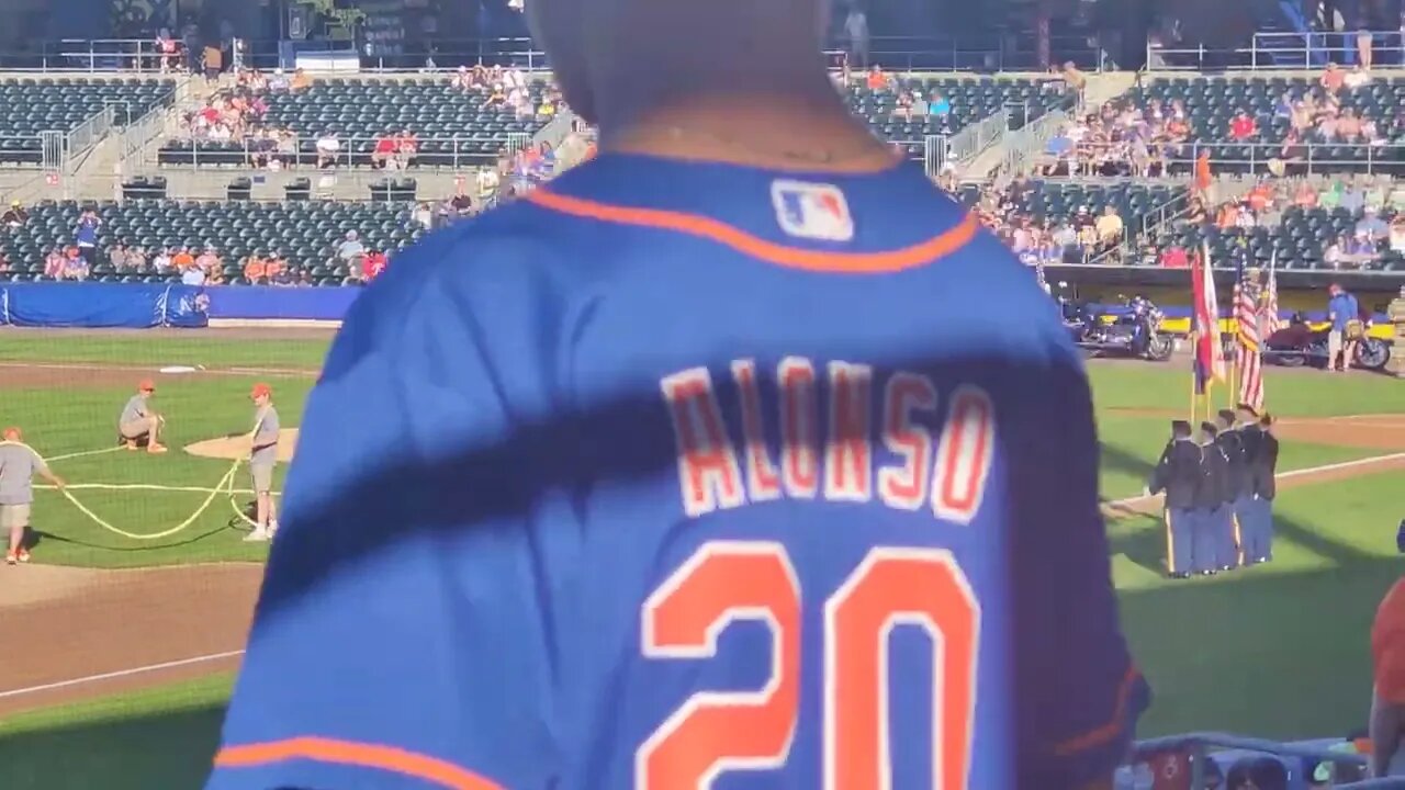 intro to Army/Navy night at Syracuse Mets game (07/29/2022)