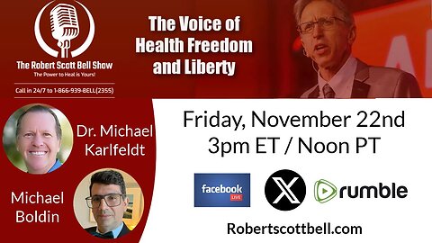 Dr. Karlfeldt, Cancer Solutions, Michael Boldin, Cable News Decline, Founders’ Warnings on Power, Michigan Anti-CBDC Bill - The RSB Show 11-22-24