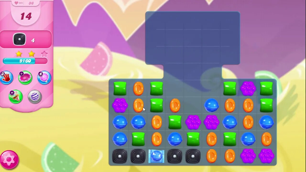 Candy Crush Saga Level 36