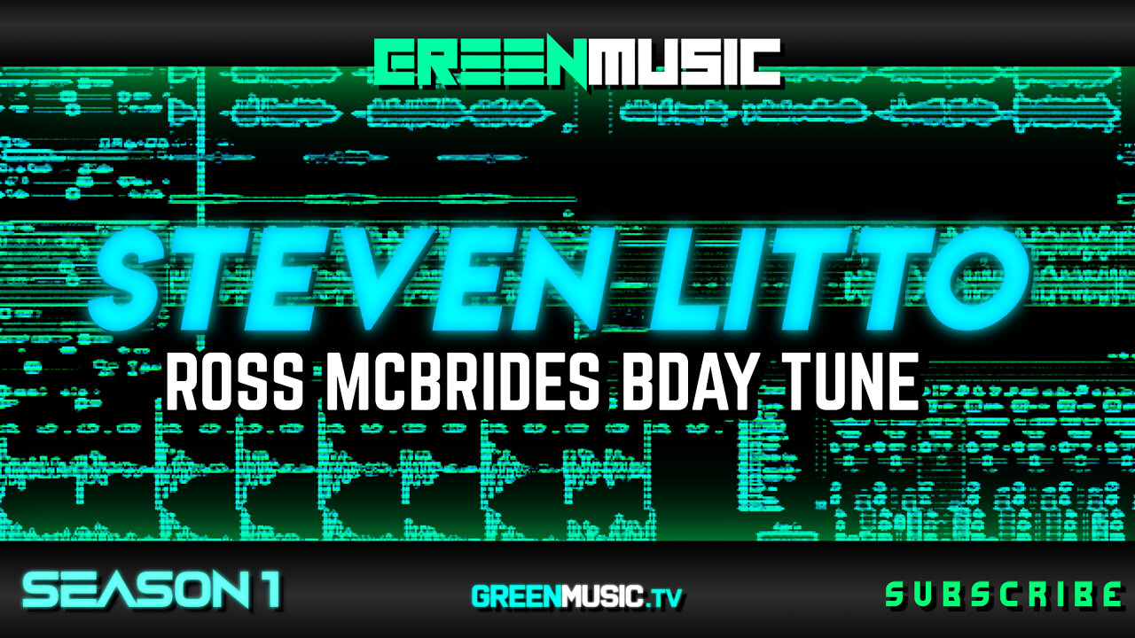 STEVEN LITTO - ROSS MCBRIDES BDAY TUNE (Official Music Video)