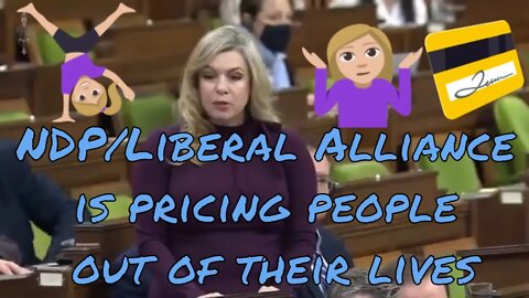 Stephanie Kusie: NDP/Liberal Alliance is pricing people out of their lives - Apr 29 QP