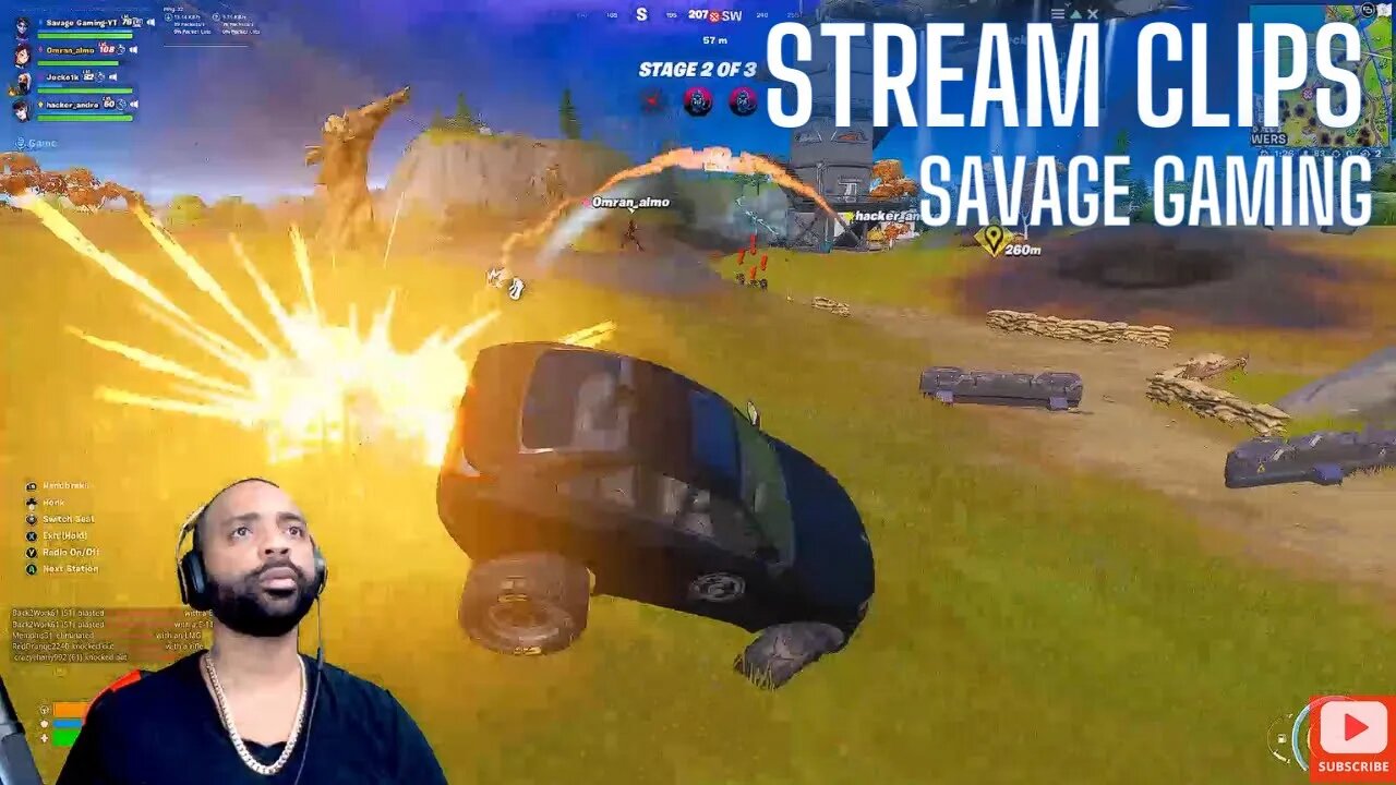 Fortnite Live Stream Clips New Season/Update