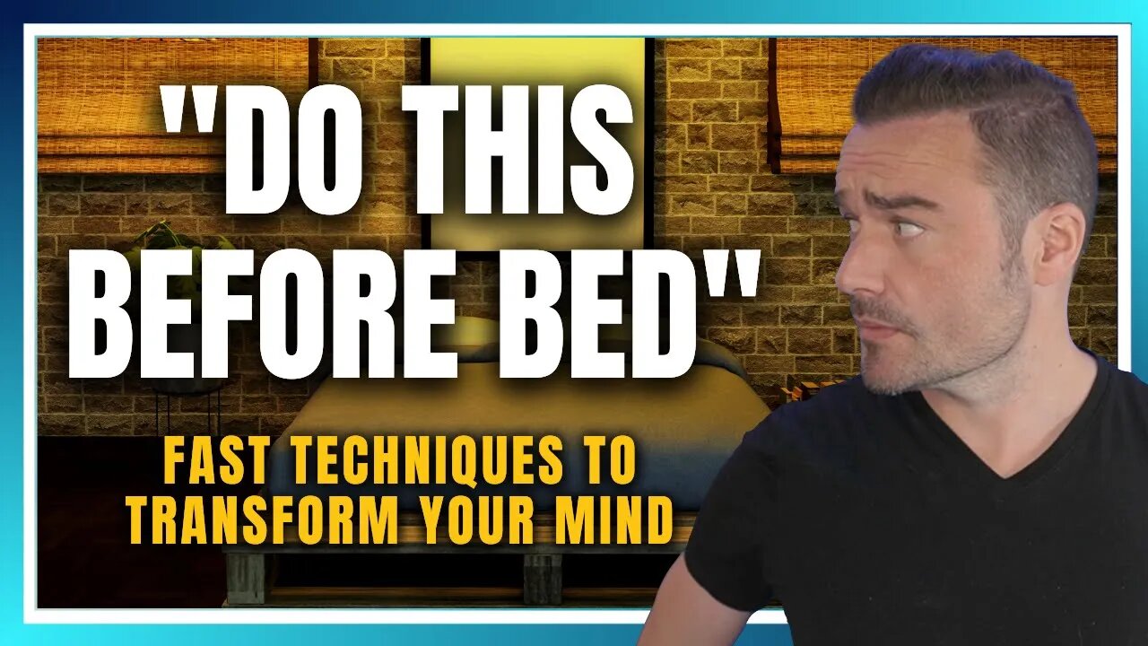 Reprogram Your Mind While You Sleep "DO THIS BEFORE BED"