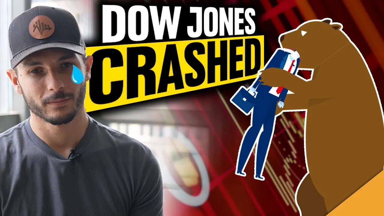 DOW JONES IS CRASHING!! (Is Recession Here?)