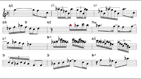 Samba Maria David Koven Tenor Sax