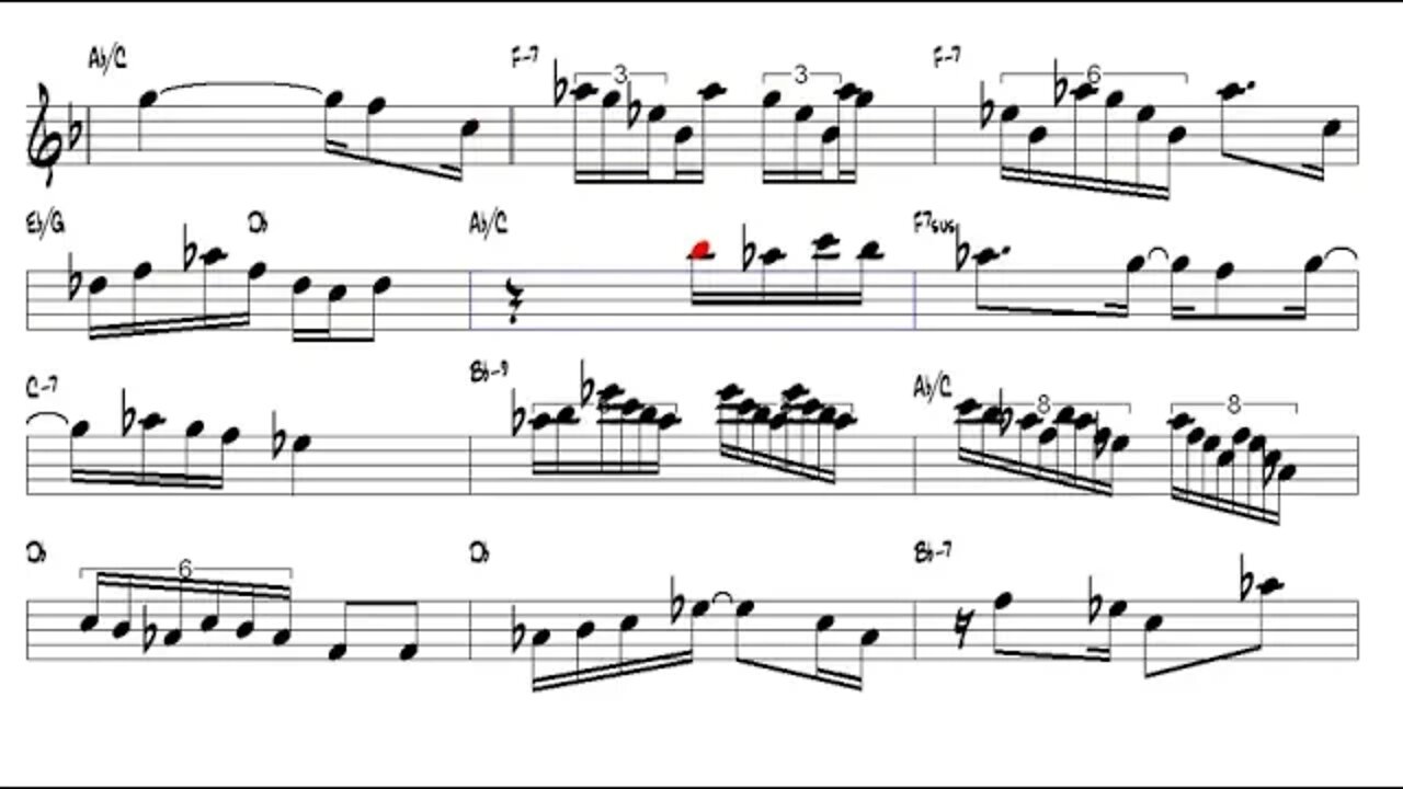 Samba Maria David Koven Tenor Sax