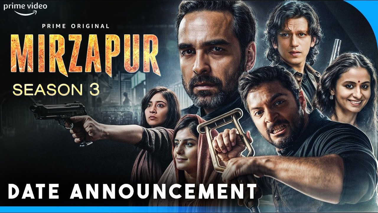 Mirzapur season 3 official trailer | mirzapur season 3 release date announced | #mirzapur