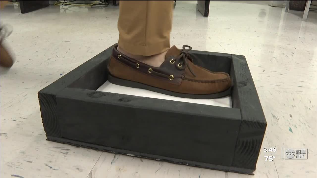 Jefferson High students using footsteps to create renewable energy