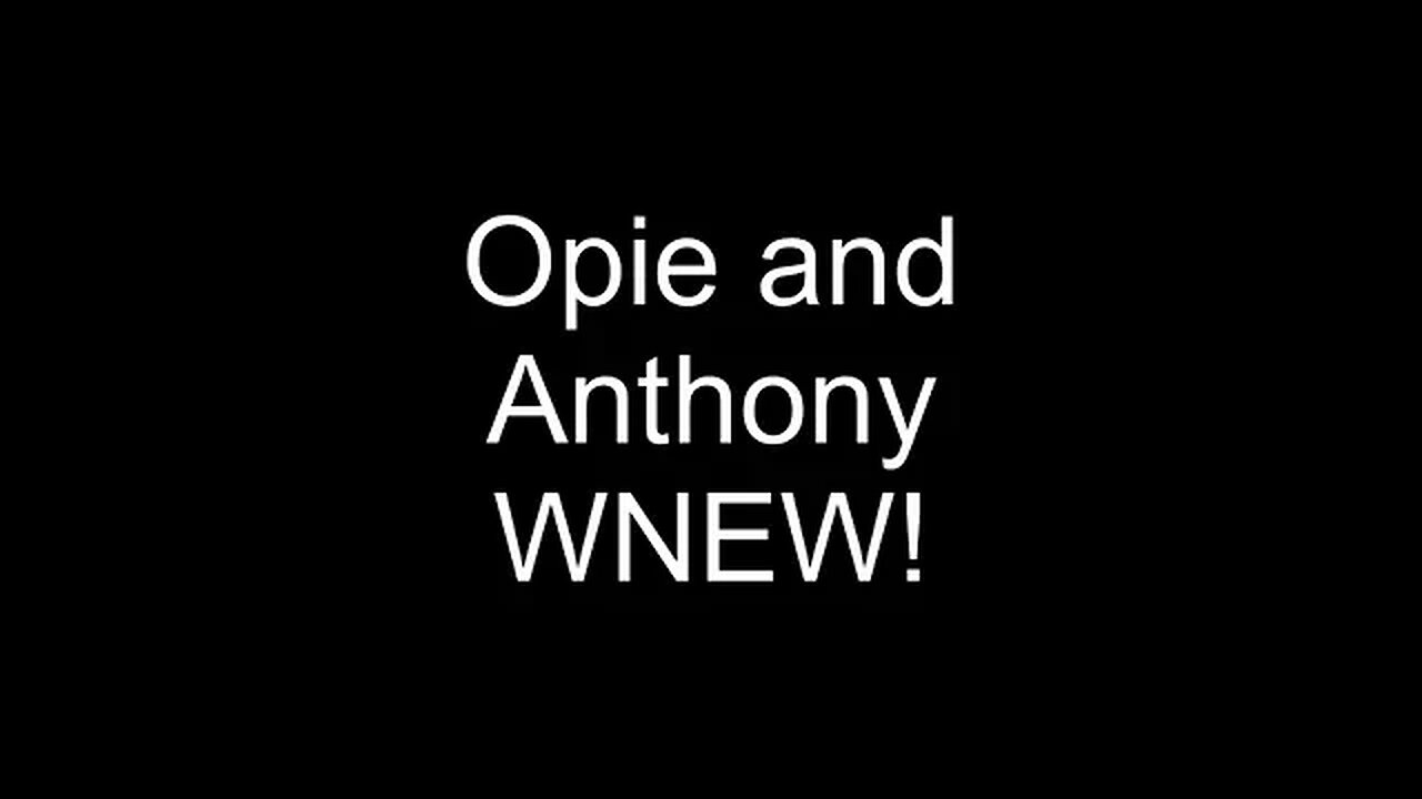 Opie and Anthony: Tidbit Promos 102.7 WNEW! #shorts