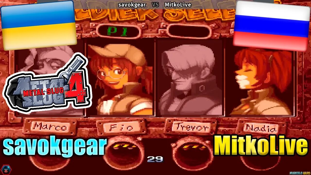 Metal Slug 4 (savokgear and MitkoLive) [Ukraine and Russia]