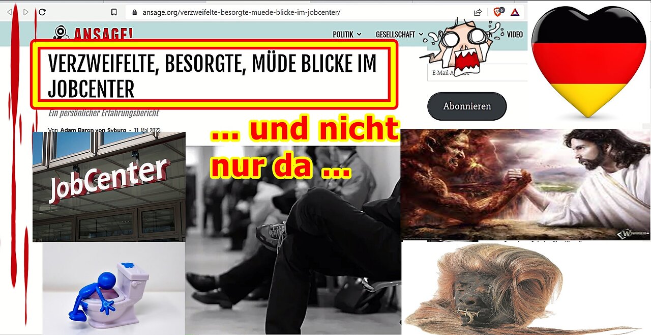 Traurige Nachrichten an das Deutsche Volk vom 12.05.2023 ...