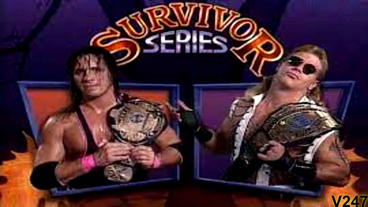 Shawn Michaels vs Bret Hart Survivor Series 1992 Highlights