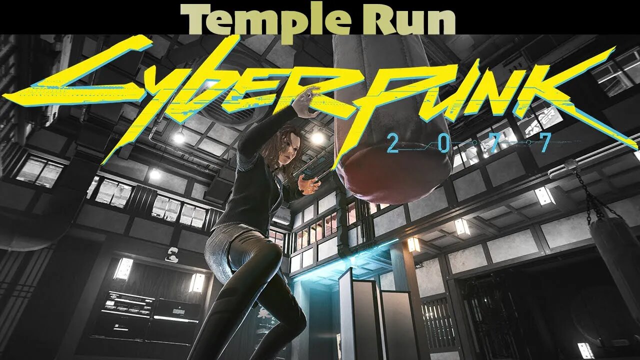 Temple Run Cyberpunk 2077 #shorts