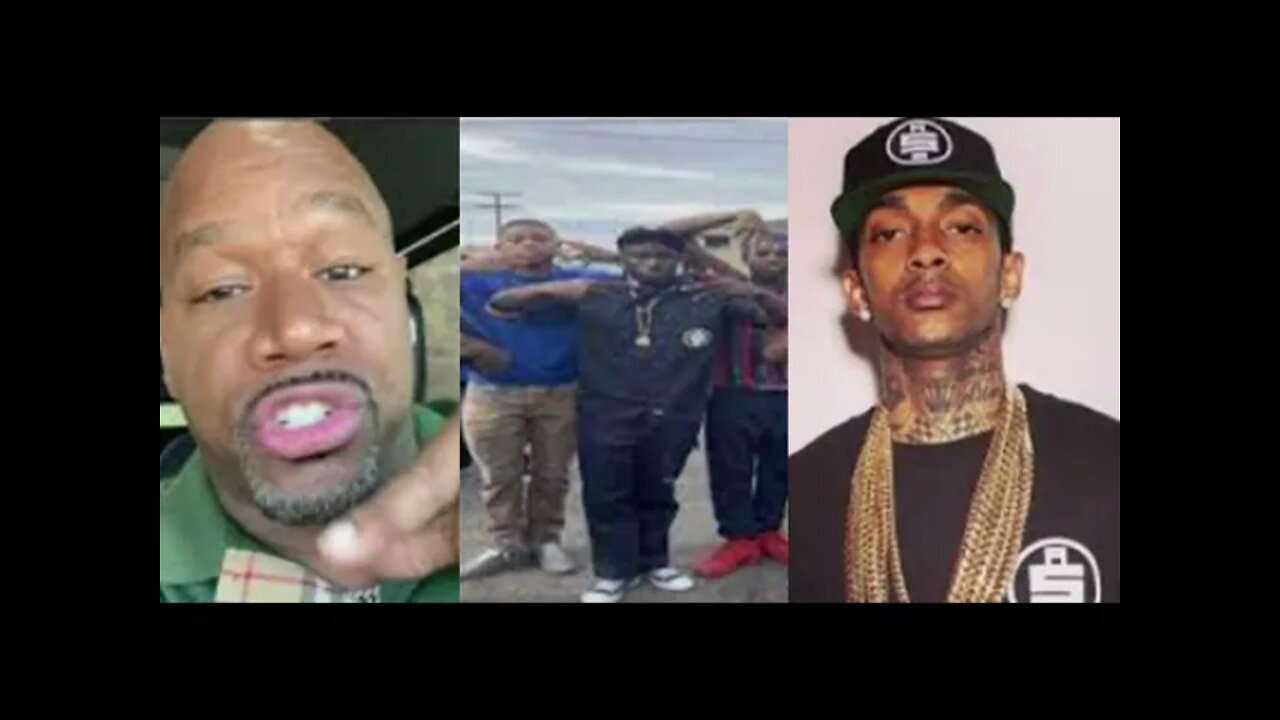 WACK 100, WHY THE F*CK YOU GOT NIPSEY NAME IN YO CONVERSATION!