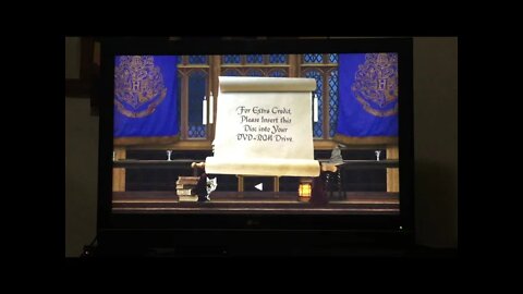 Harry Potter and the Philosopher’s Stone Disc 2 Extra Credit menu
