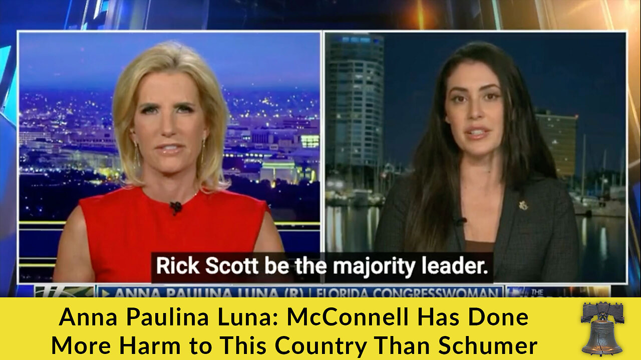 Anna Paulina Luna: McConnell Has Done More Harm to This Country Than Schumer