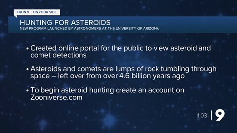 Hunting for asteroids