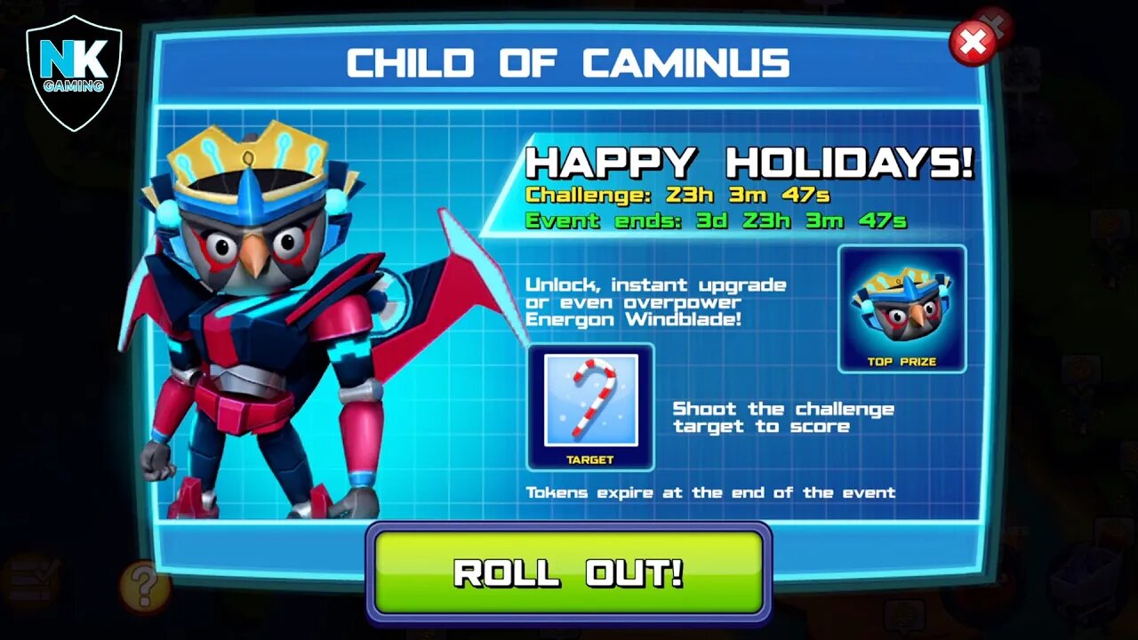 Angry Birds Transformers 2.0 - Child Of Caminus - Day 3 - Find The Candy Cane Challenge