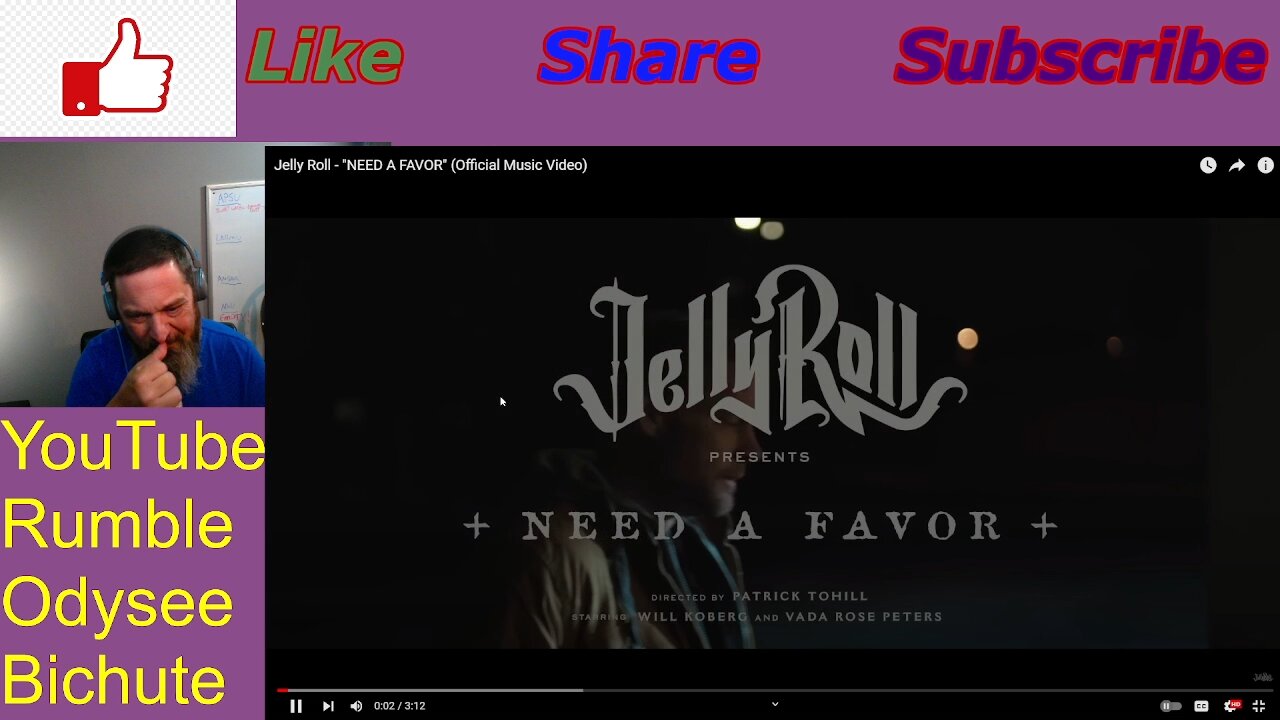 Jelly Roll Need a Favor Reaction