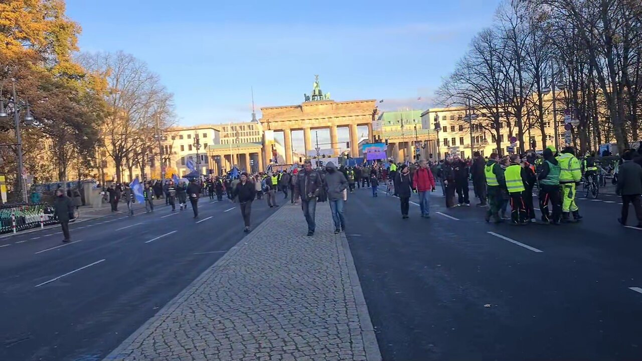 23.11.2024 Hand in Hand für unser Land - Mittelstandsdemo am Brandenburger Tor - Berlin