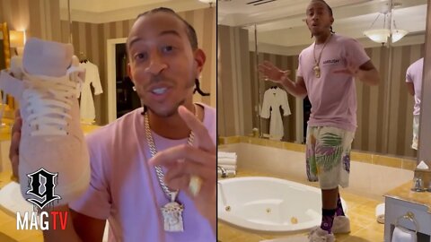 Ludacris Sings About New Sneakers & Sounds Better Than Ray J! 🗣