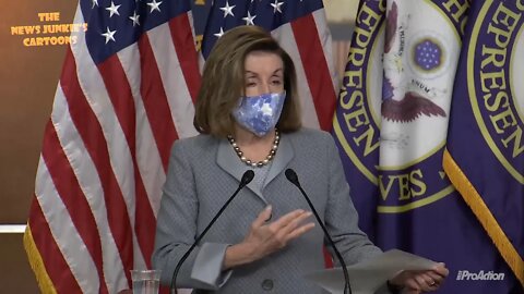 Pelosi goes on record.