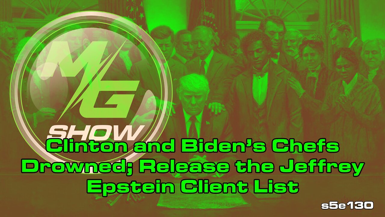 Clinton and Biden’s Chefs Drowned; Release the Jeffrey Epstein Client List