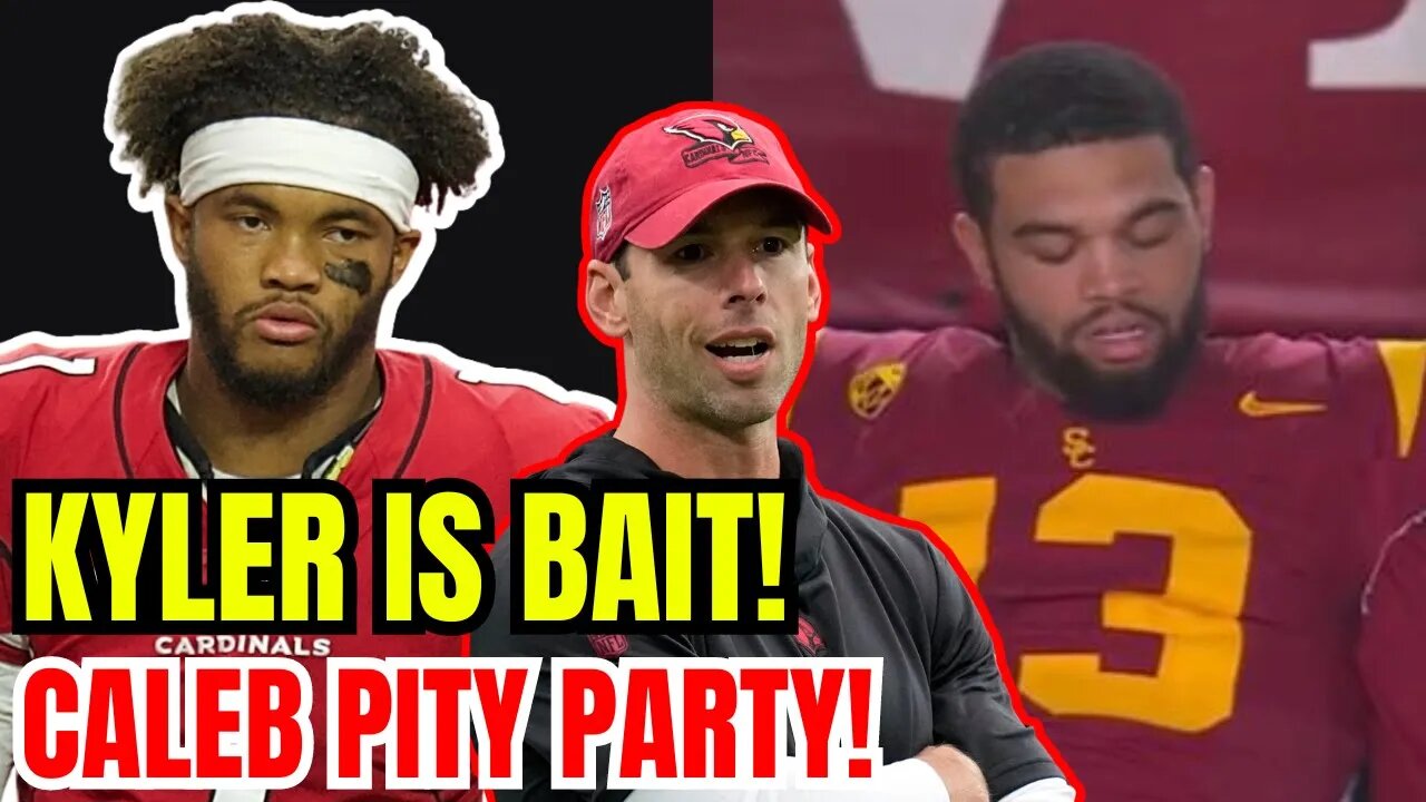 Kyler Murray May PLAY To BUILD TRADE VALUE?! Cardinals Target Caleb Williams HAS PITY PARTY!