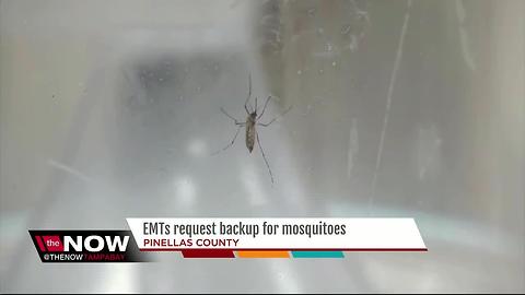 EMTs request backup for mosquitoes