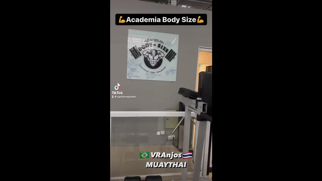 Academia Musculação Muaythai