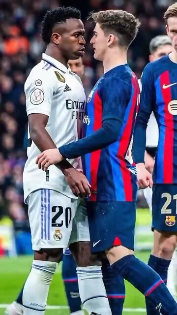 gavi vs vinicius crazzy moment (short video)